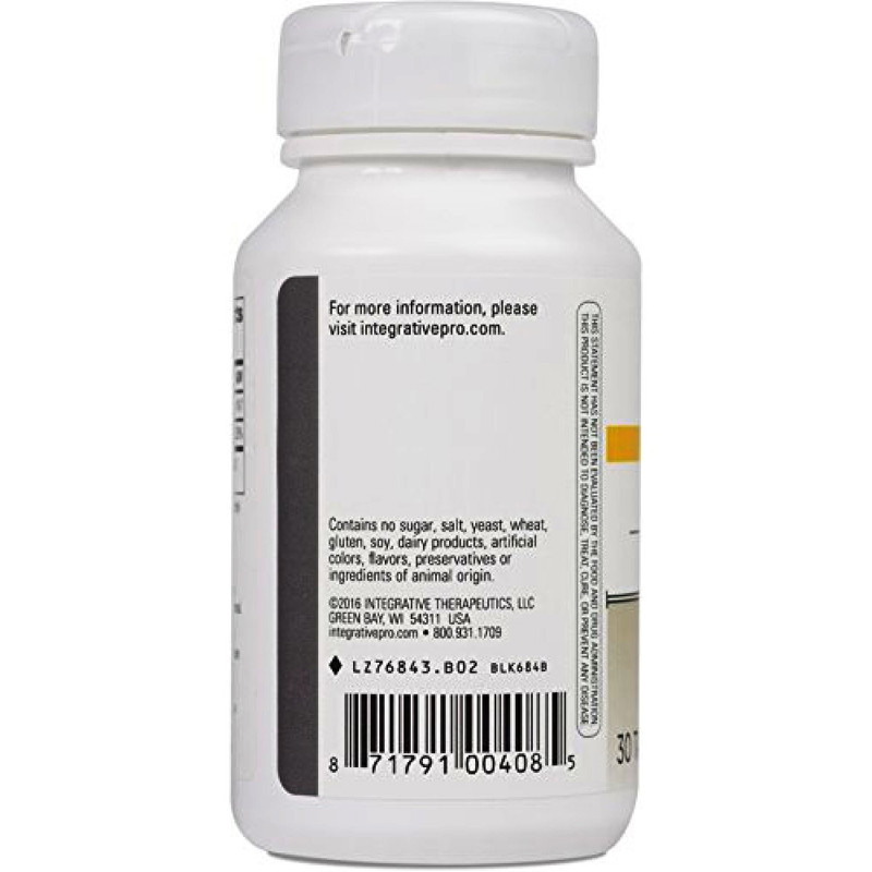 RIBOFLAVIN 400 MG 30 TABLETS Integrative Therapeutics